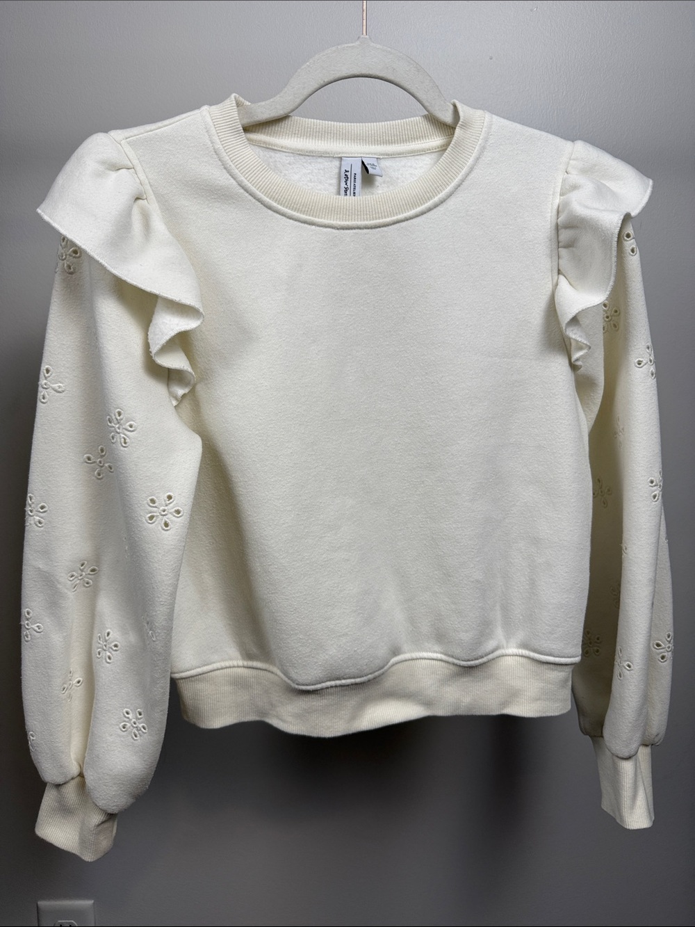 Paris Atlier X & Other Stories Eyelet Crewneck (XS)